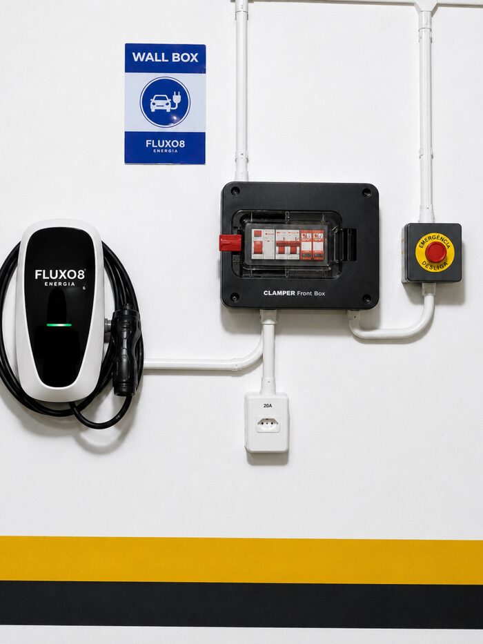 Infraestrutura para Carregadores Wallbox
